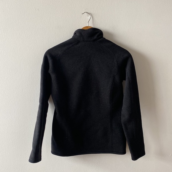 Patagonia Better Sweater Quarter 1/4 Zip Black Small- excellent condition - Picture 6 of 10